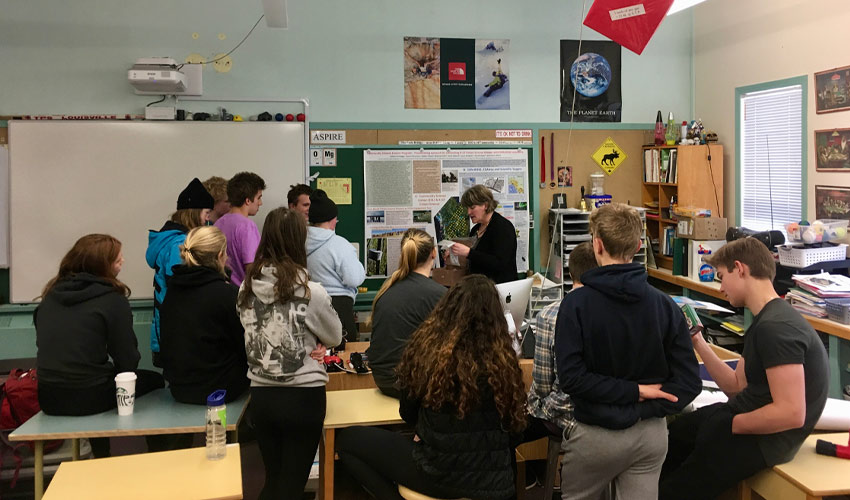 Wood Street School in Whitehorse, YT has played a vital role in testing and adopting curriculum and place-based science programs.