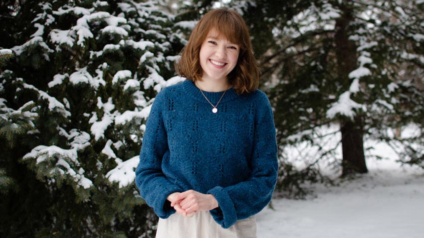 Bachelor of Child Studies student Laura Alwast