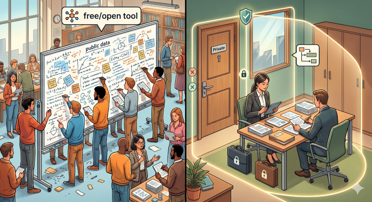 Two images illustrate office workers engaged in teamwork, highlighting collaboration and productivity in a professional space.
