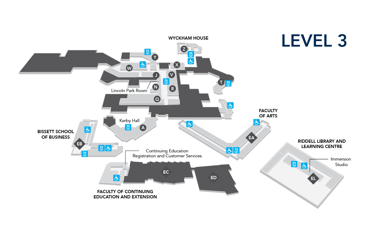 Mount Royal University Directions Campus Map | Mru