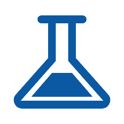 Icon of an erlenmeyer flask.