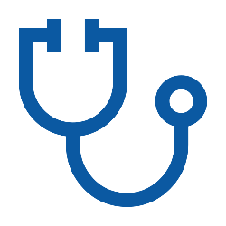 Icon of a gstethoscope.
