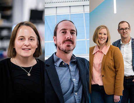 Dr. Gwen O’Sullivan, Dr. Michael Asmussen, Meg Wilcox and Brad Clark