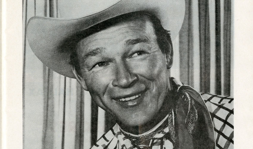 Roy Rogers, king of the cowboys