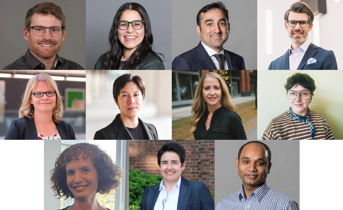 Top row, from left: Trevor King, PhD, Nausheen Sadiq, PhD, Hadi Fariborzi, PhD, Simon Raby, PhD. Middle row, from left: Shelley Boulianne, PhD, Celeste Pang, PhD, Leah Hamilton, PhD, Corinne Mason, PhD. Bottom row, from left: Kristen Schaffer, PhD, Gloria Perez-Rivera, PhD and Ranjan Datta, PhD.