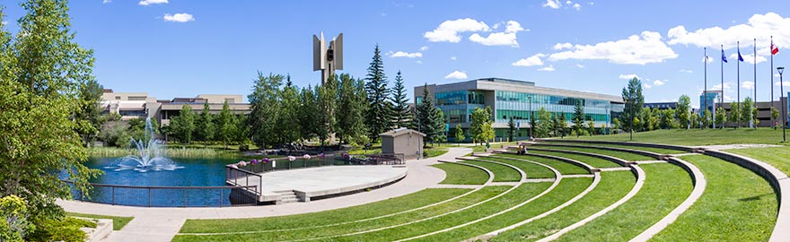 Photo of Mount Royal University's East Gate