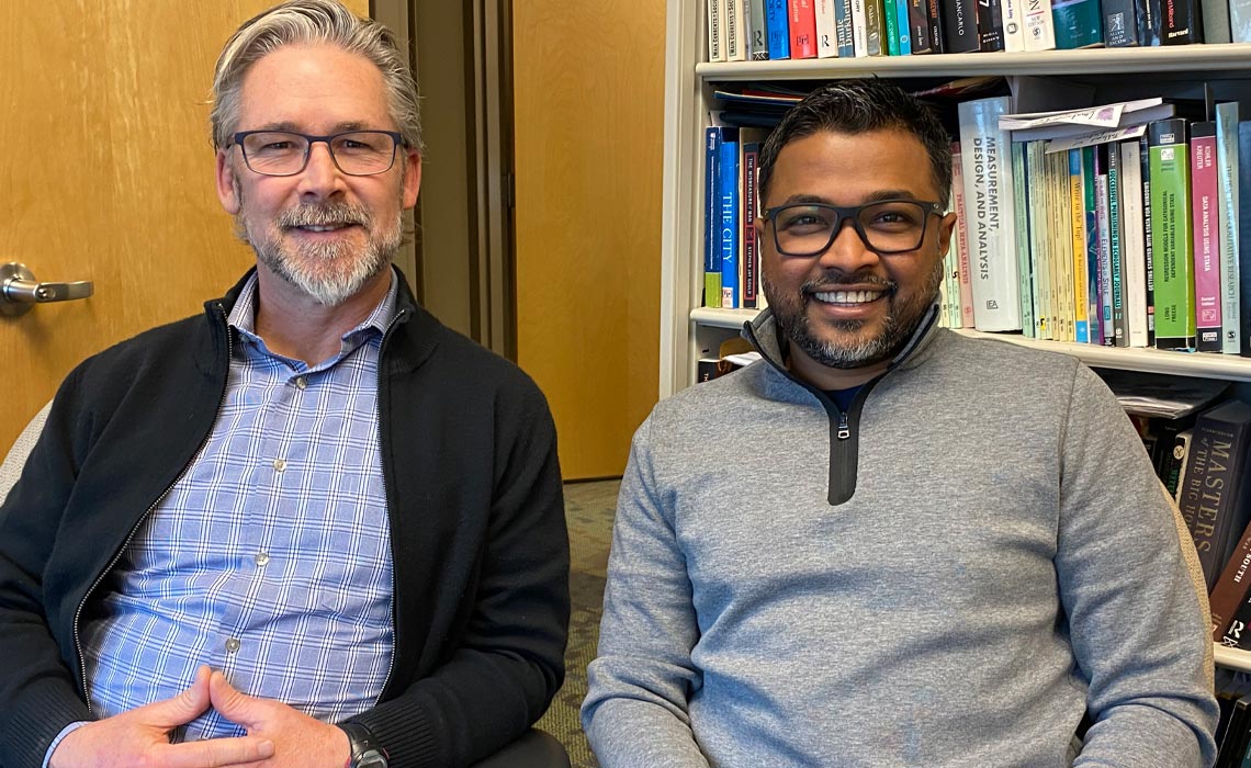 Dr. Tom Buchanan, PhD and Dr. Anupam Das, PhD.