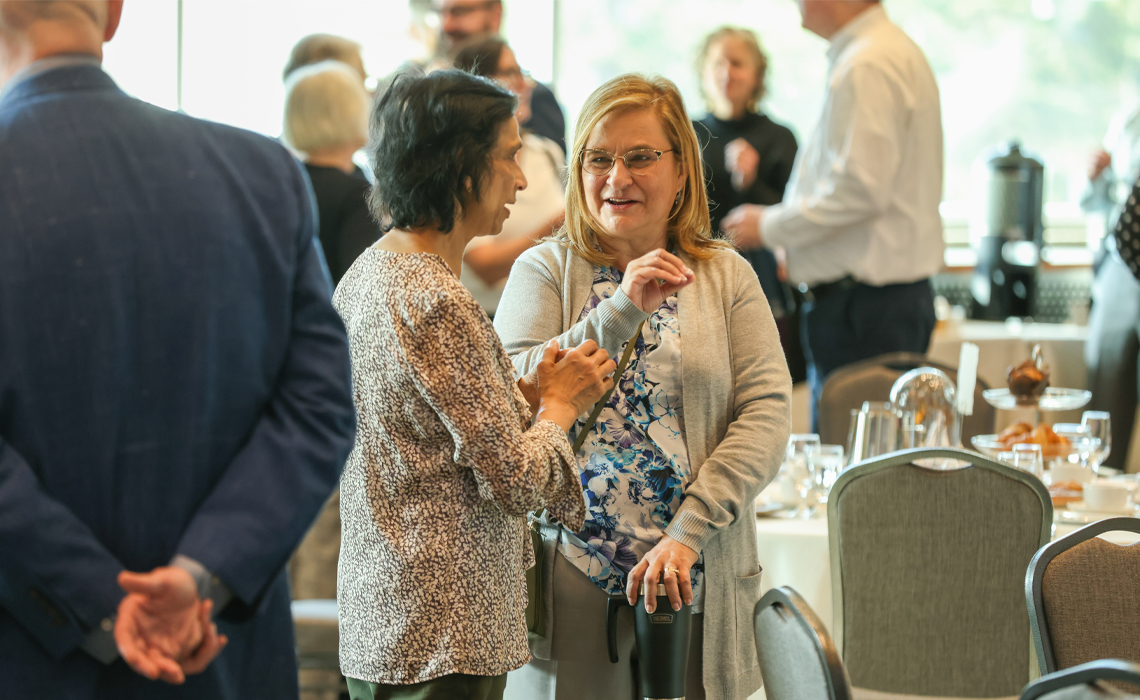 The Long Service and Retirement Brunch was the first event under the Celebrate U umbrella, Mount Royal's revitalized employee rewards and recognition program.
