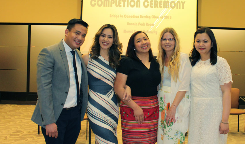 April 6 completion ceremony for the Winter 2018 cohort.