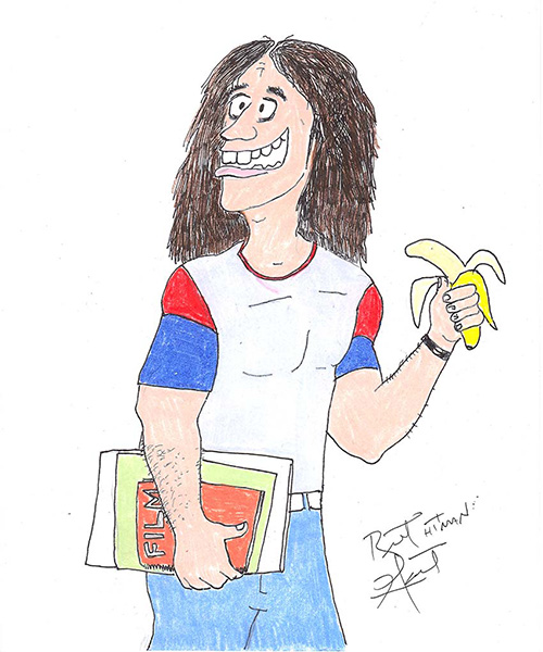 Bret Hart cartoon