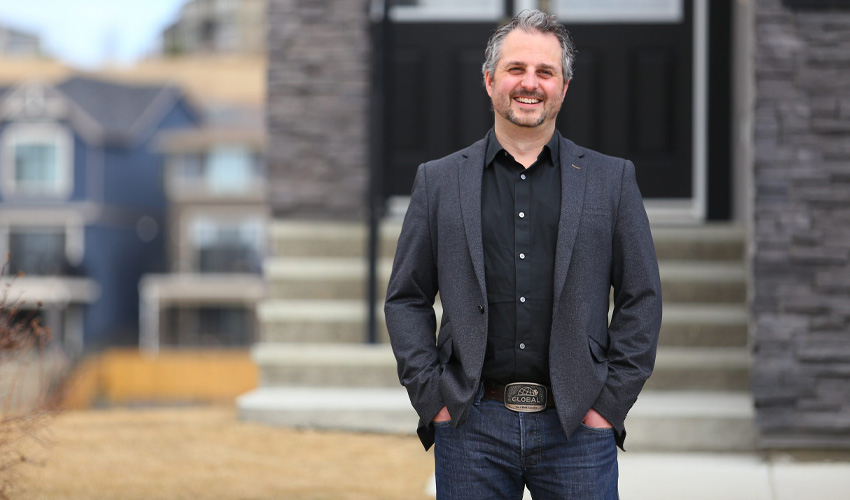 Brian Rosentreter, president of Calgary’s Global Analyzer Systems.
