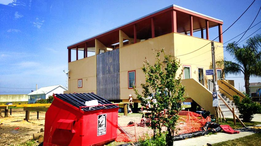 Raised green house