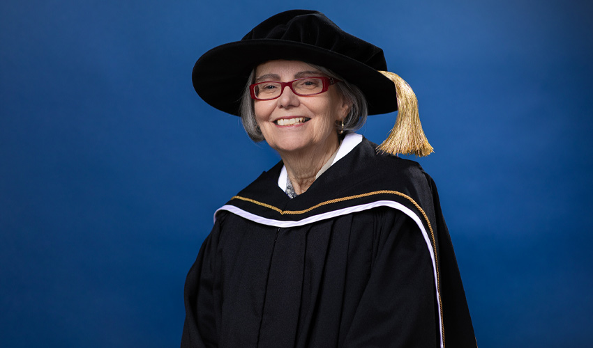 Cathy Williams poses for a photo.