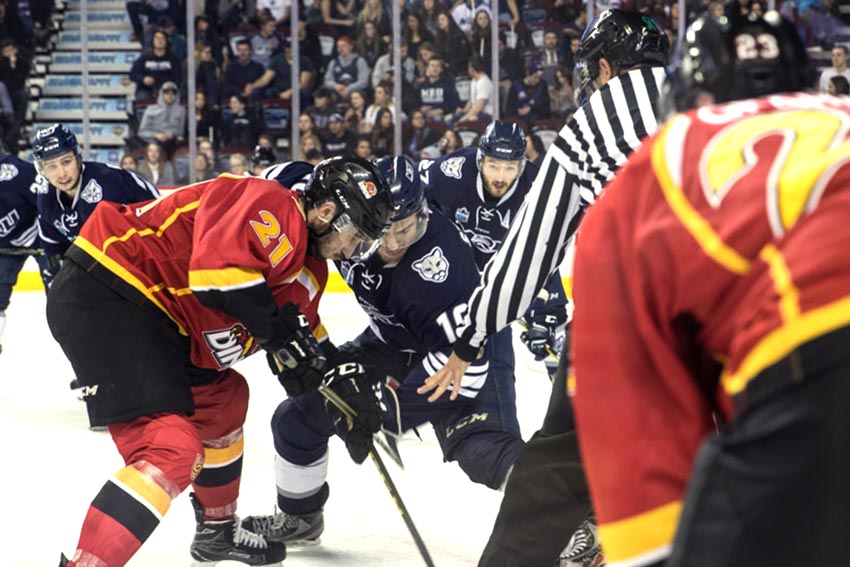 Crowchild Classic 2018 face off