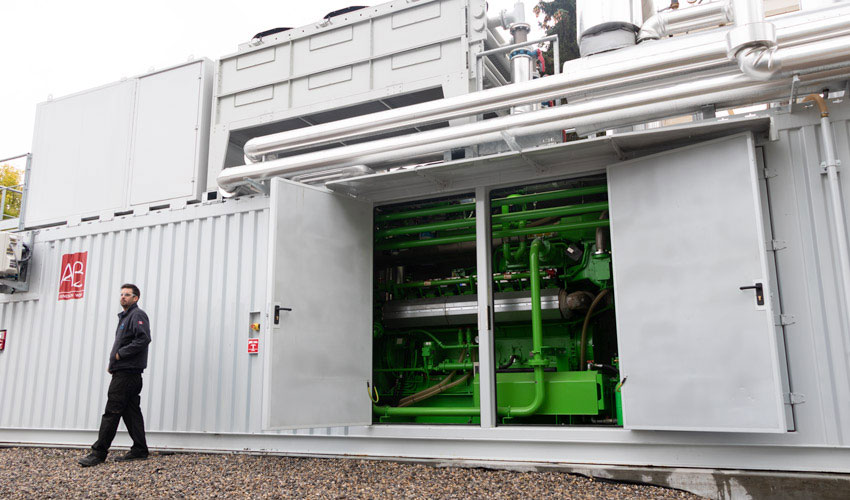 Combined heating and power (CHP) unit