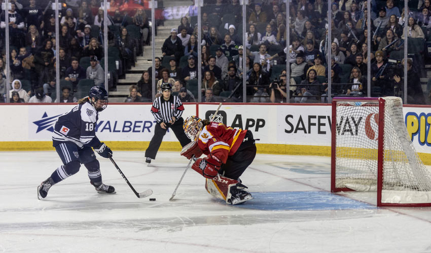 A scene from the 2023 Crowchild Classic.