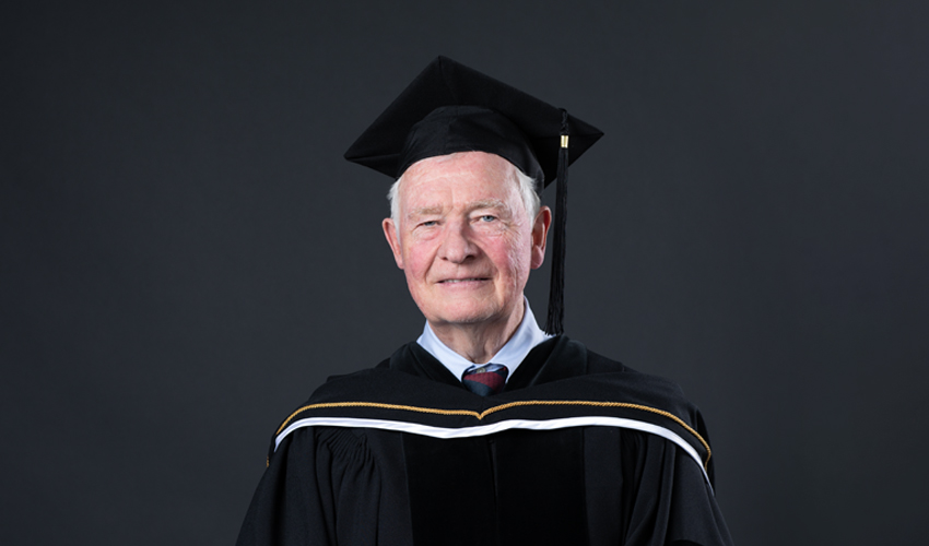Former governor general of Canada, the Right Honorable David Johnston