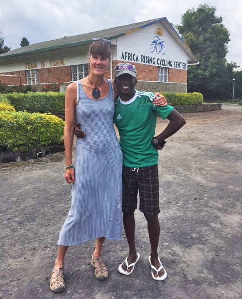 Andrea Dowd and Obed Ruvogera