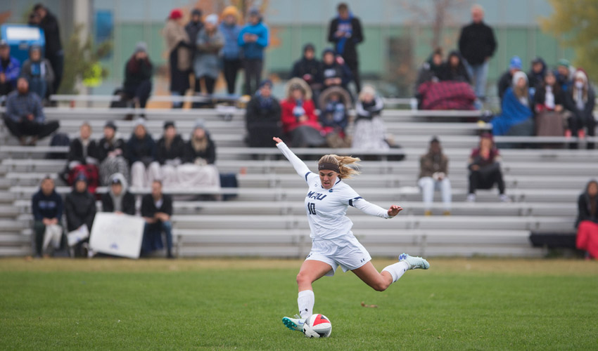 Soccer player Erin Holt