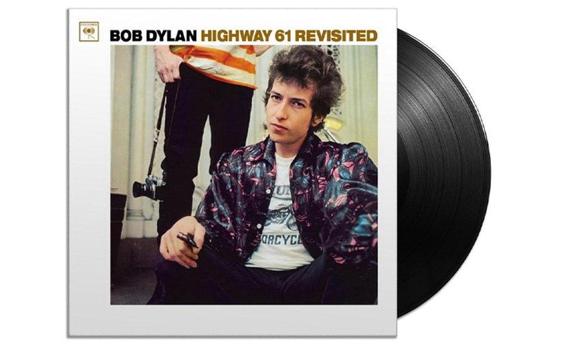 Bob Dylan - Highway 61 album art.