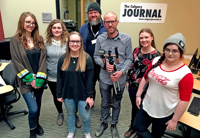 Calgary Journal's newsroom