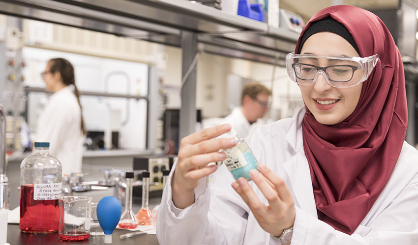 molecular biology student Juhene Khalil