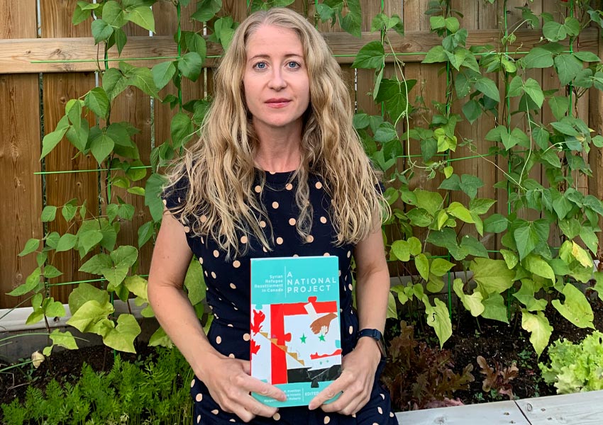 Photo of Leah Hamilton, PhD, professor in the Department of Management and Human Resources at the Bissett School of Business.