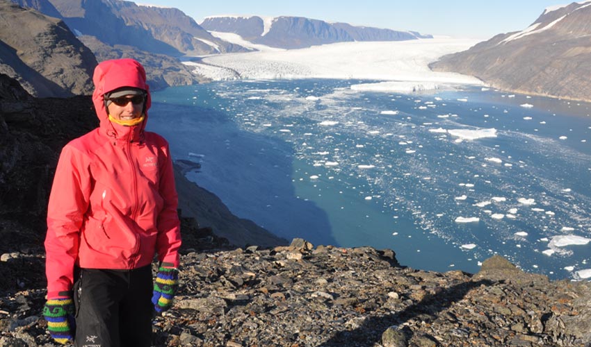 Dr. Michelle DeWolfe, PhD, professor in the Department of Earth and Environmental Sciences at MRU.