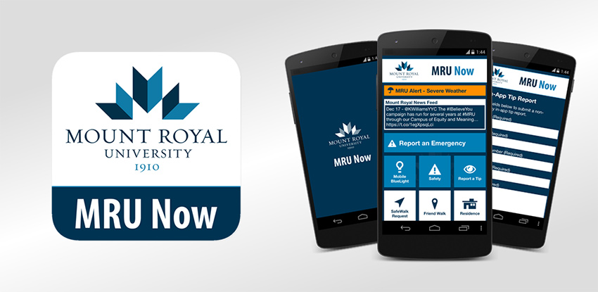 Image of free app called MRU Now