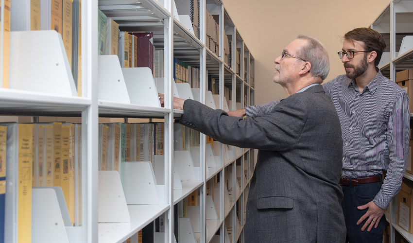 The donation is currently housed in Mount Royal’s Archives and Special Collections and will be used for research and put on display.