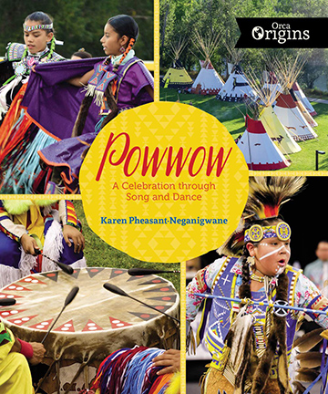 Powwow: A Celebration through Song and Dance book cover.