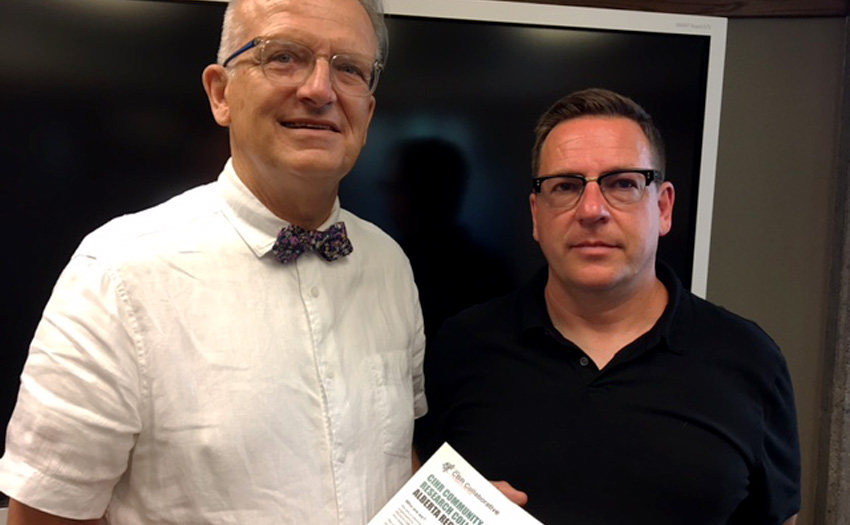 Photo of Floyd Vissar and Brent Oliver