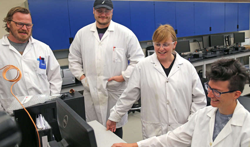 Kevin Hayes, Alex Urinso, Gwen O'Sullivan and Nadin Boegelsack