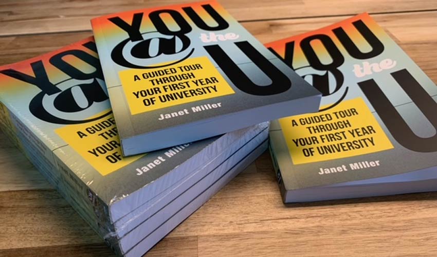 You at the U: a Guided Tour Through Your First Year of University book cover.