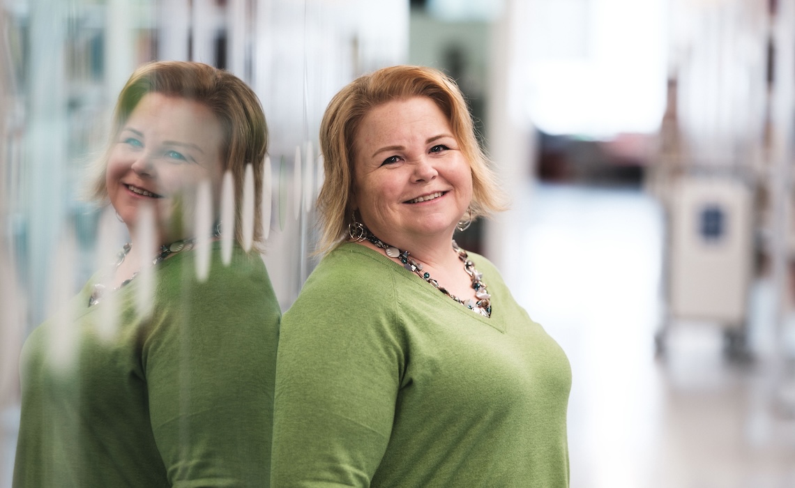 Cyndi Cave, assistant registrar, Awards, in MRU’s Office of the Registrar.