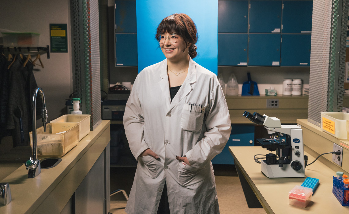 MRU alumna Emily Kingdon.