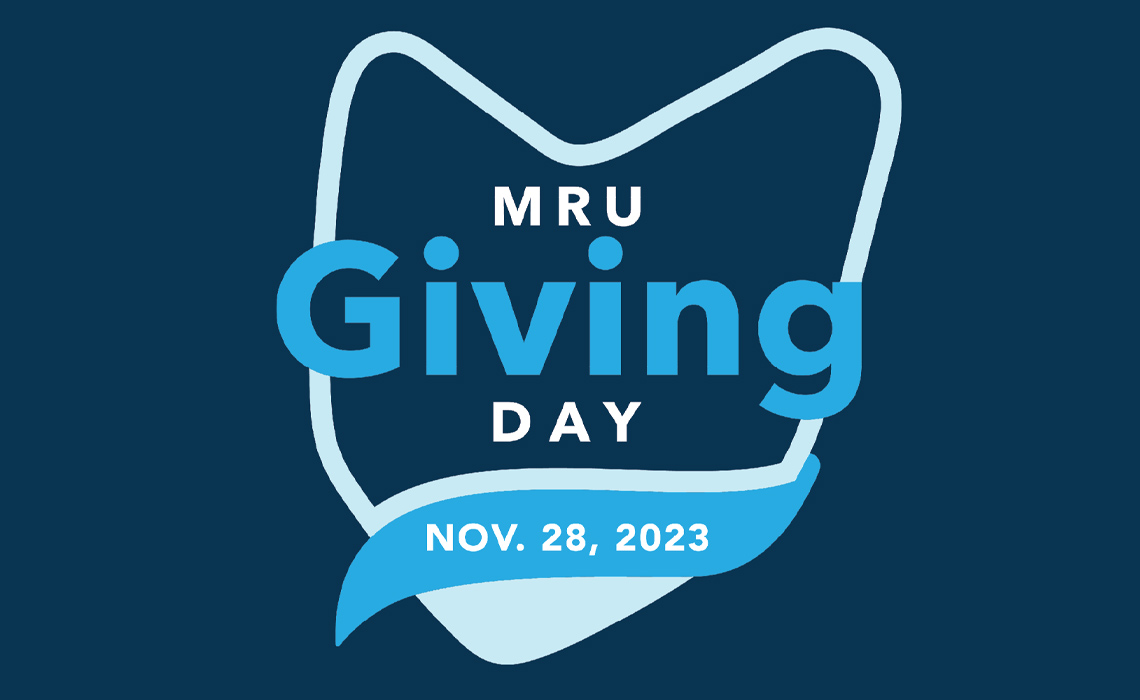 MRU Giving Day is November 28, 2023