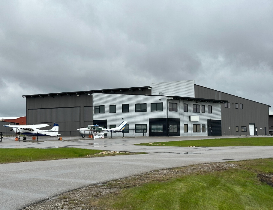 The new campus at Springbank Airport.