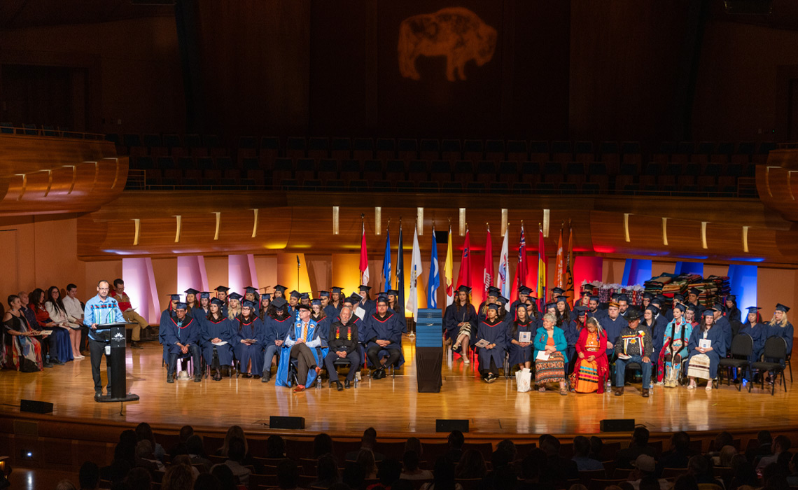 Those recognized at the Indigenous Honouring Ceremonies represented the depth and breadth of educational offerings at MRU.