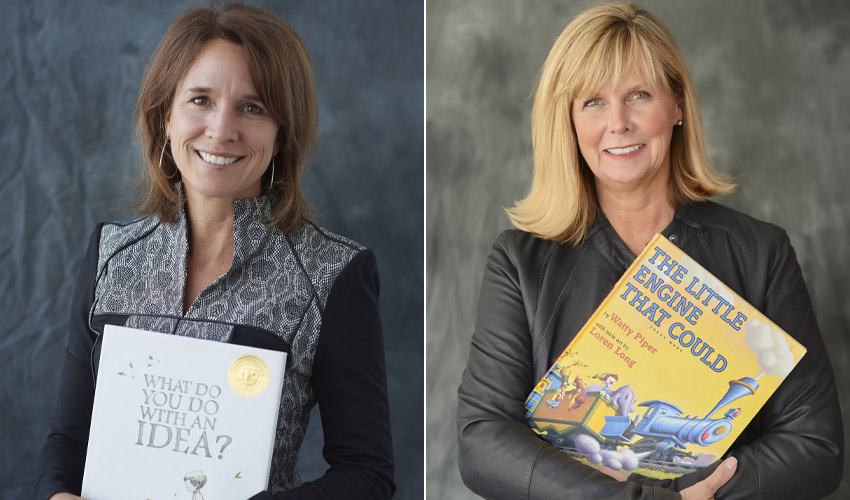 Dr. Jodi Nickel, PhD and Steacy Pinney.