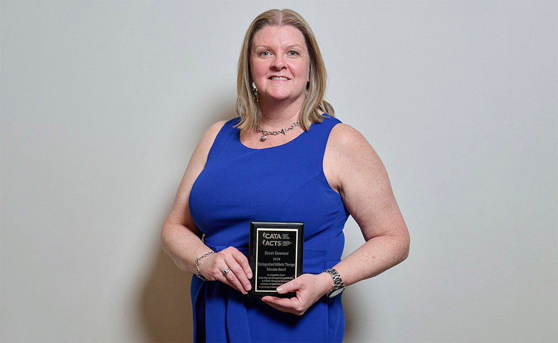 Cougars Athletics’ Head Athletic Therapist, Kerri Downer