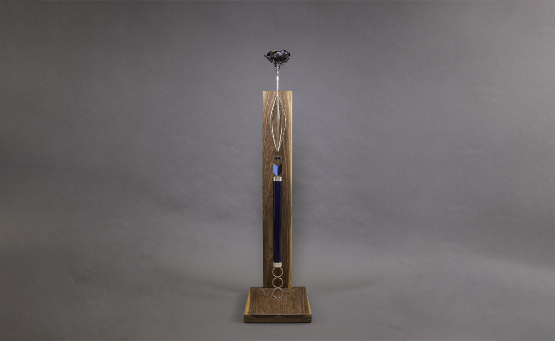 The mace features a wild rose, Alberta’s provincial floral emblem.