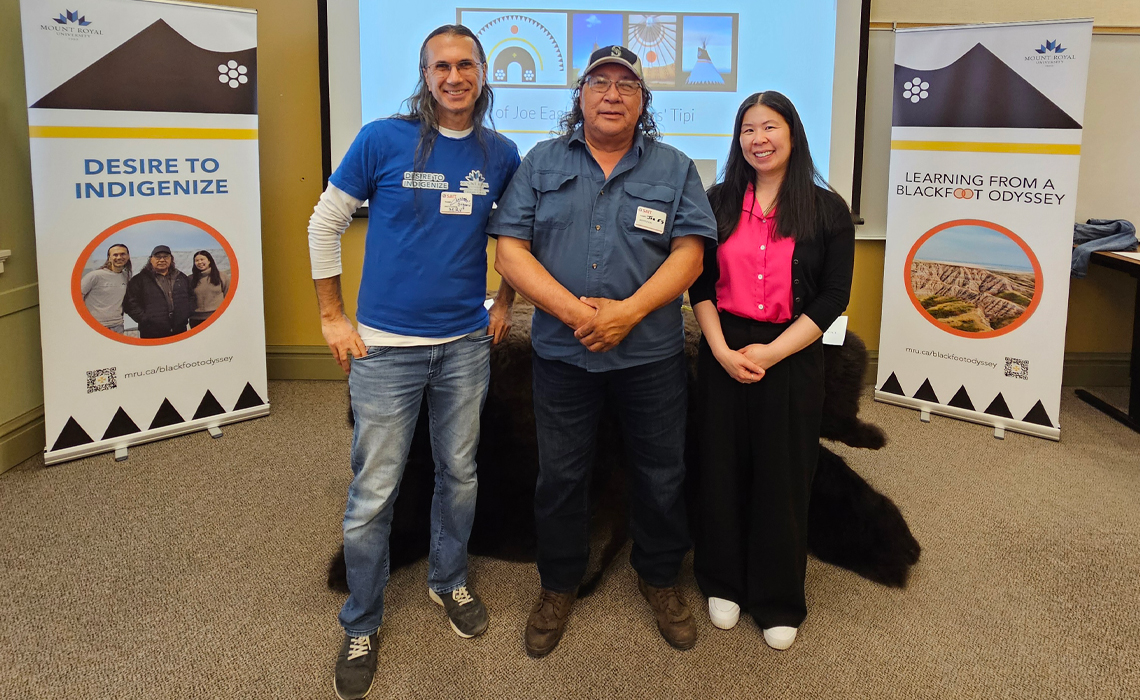 Joe Eagle Tail Feathers, Dr. Christopher Grignard and Khethwen Woo to reimagine what digital learning could become.