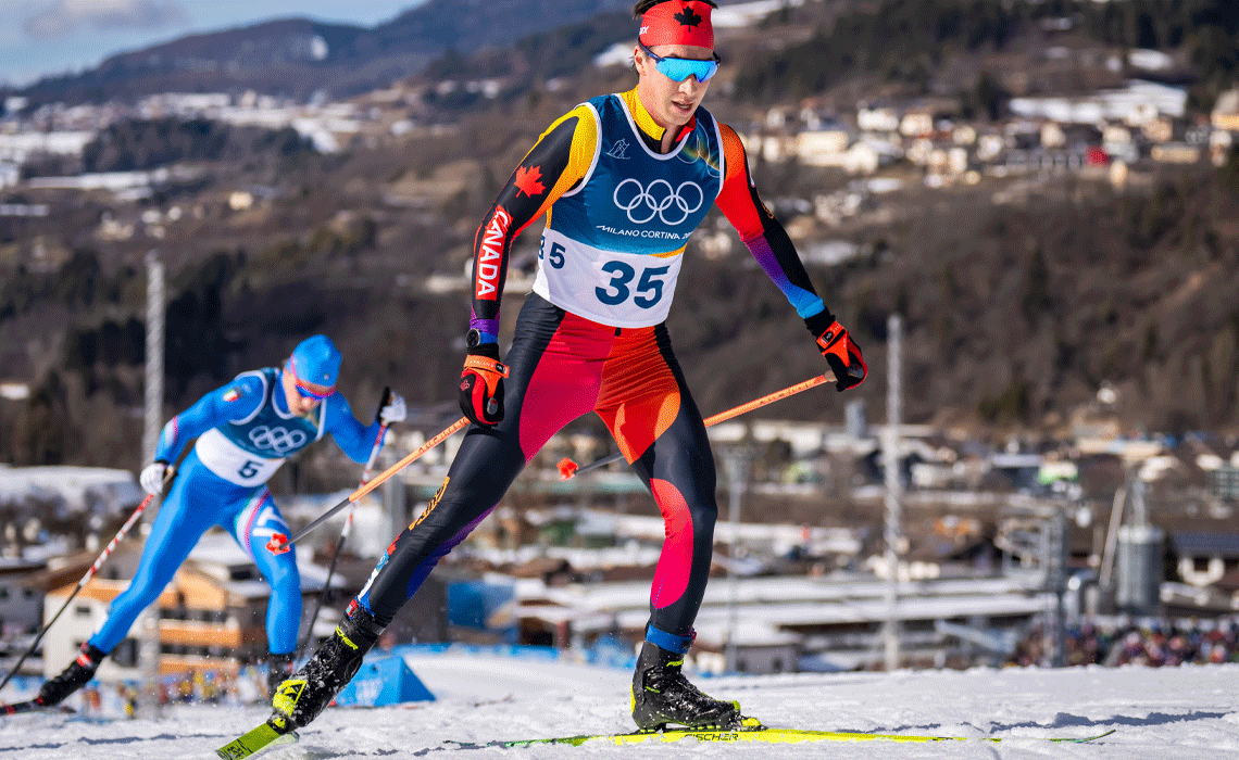 Team Canada’s Xavier McKeever. Dave Holland/COC