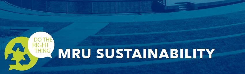 Do the right thing - MRU Sustainability
