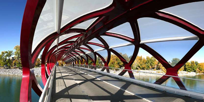 image of the Calgary Peace Bridge