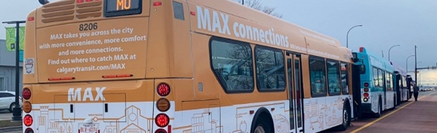 Calgary Transit Introduces MAX lines