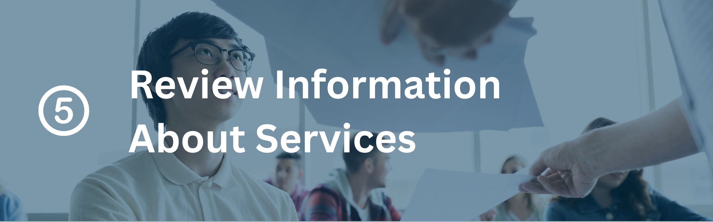 Review information about servies