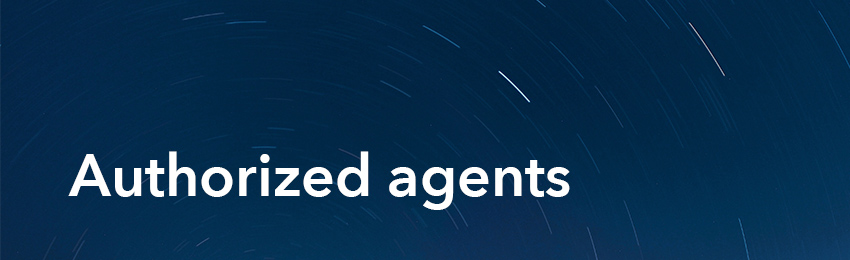 Authorized agents