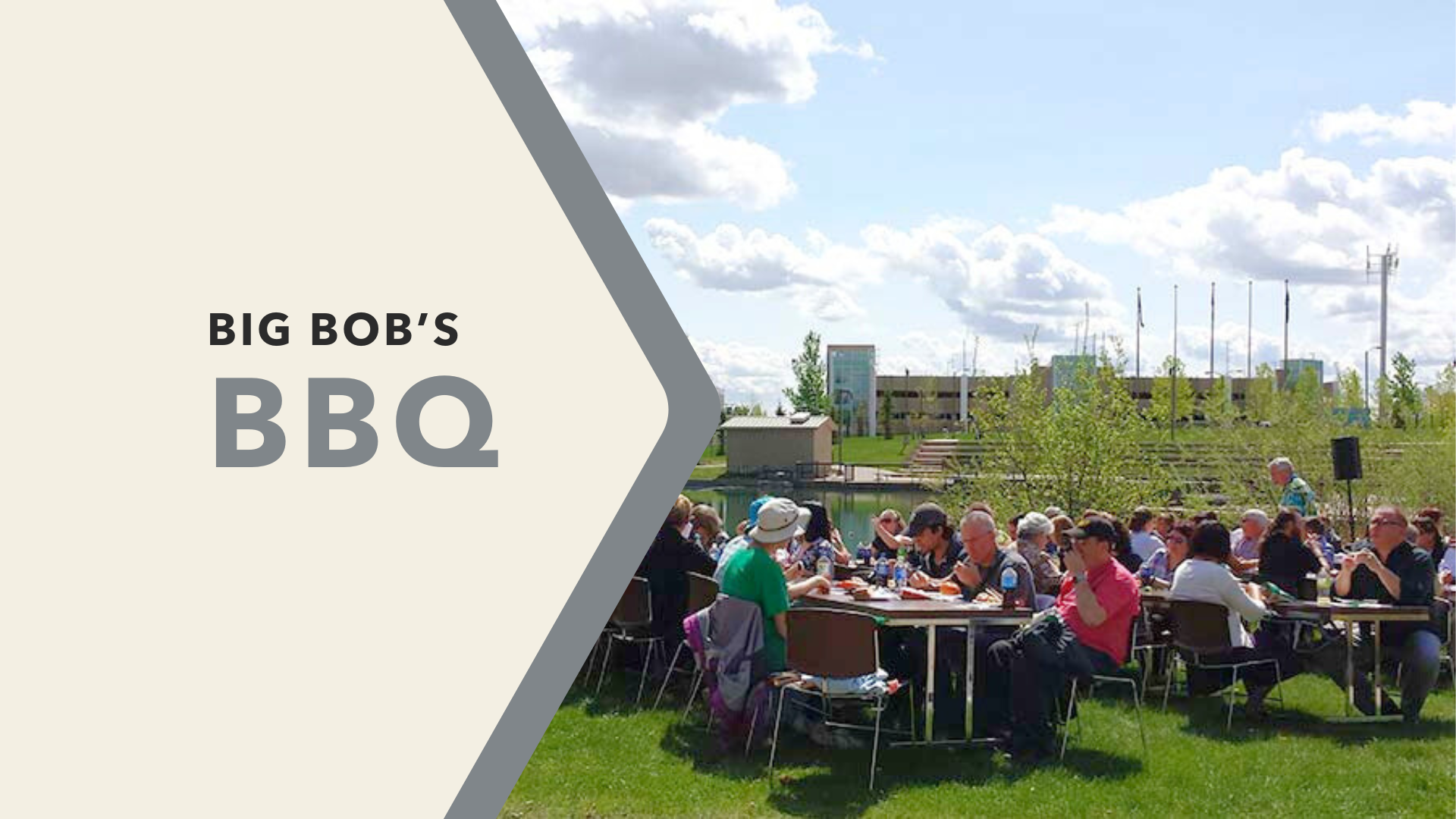 Big Bob's BBQ: An outdoor barbeque in the TransCanada Amphitheatre. 
